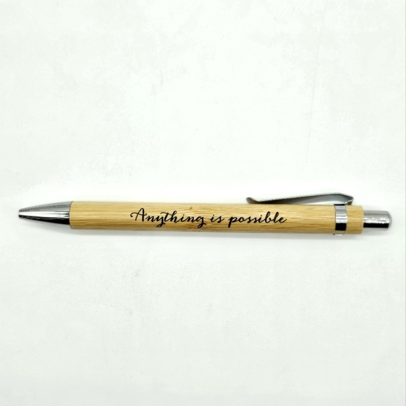 Tree of Life Faux Leather Journal Bamboo Pen Inspirational Bookmark Set Blue - Picture 2 of 12